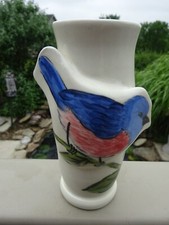 Usado, Vaso Blue Bird 5,5" - Cerâmica Heather Lane assinada comprar usado  Enviando para Brazil