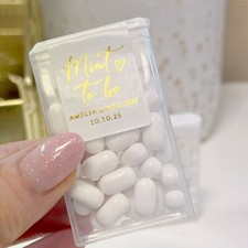 Favores de casamento Tic Tac perfeitas para serem - Etiquetas de festa de noivado para chuveiro de noiva comprar usado  Enviando para Brazil