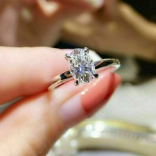 2ct oval cut for sale  GLASGOW