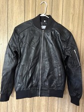 Men leather bomber for sale  Fallbrook
