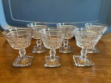 Set vintage glass for sale  North Weymouth