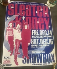 Sleater kinney poster for sale  Tyler
