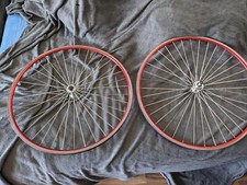 Laufradsatz rennrad rot gebraucht kaufen  Düsseldorf