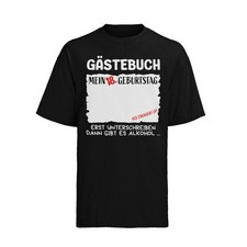 Gästebuch shirt geburtstags gebraucht kaufen  Fröndenberg/Ruhr