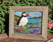 Framed needle felted for sale  WAKEFIELD