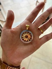 Pendente bulgari sole usato  Piazza Armerina