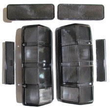 Ford Pickup 6 peças conjunto lanternas traseiras SMOKE, marcador frontal e lateral 80 81 82 83 84 85 86 comprar usado  Enviando para Brazil