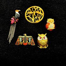 Piece birds brooch for sale  Glencoe