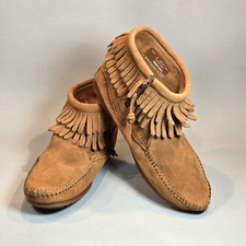 Minnetonka brown suede for sale  Houston