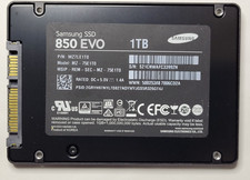 Samsung 850 EVO 1TB SATA MZ-75E1T0 2.5 SSD 79% 80% comprar usado  Enviando para Brazil