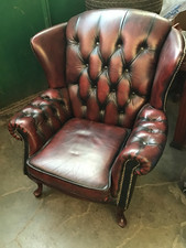 Poltrona vintage chesterfield usato  Brescia