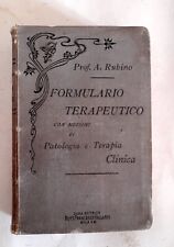 PROF.RUBINO FORMULARIO TERAPEUTICO CON NOZIONI DI PATOLOGIA E TERAPIA CLINICA comprar usado  Enviando para Brazil