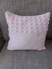 Handmade crochet cushion for sale  ALFRETON