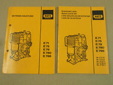 Hatz e71 e75 gebraucht kaufen  Merseburg