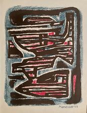 Alfred manessier lithographie d'occasion  Paris IX