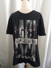 Camiseta Lady Gaga 2012 Born This Way Ball Tour Preta Gildan Tamanho Pequeno comprar usado  Enviando para Brazil