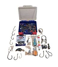 Kit de acessórios de pesca para água doce/salgada, conjunto de pesca com caixa de equipamento, usado comprar usado  Enviando para Brazil