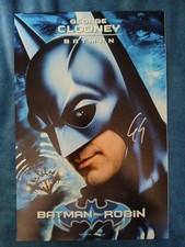 Usado, Foto de Batman e Robin 12x18 assinada à mão de George Clooney. Prova comprar usado  Enviando para Brazil