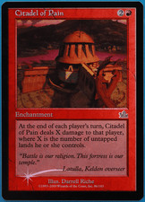 Citadel of Pain FOIL Prophecy quase perfeito vermelho incomum CARTÃO MÁGICO (ID# 495627) ABUGames comprar usado  Enviando para Brazil