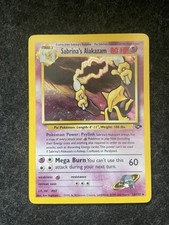 Pokémon tcg sabrina for sale  GREENOCK