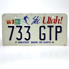 Plaque immatriculation utah d'occasion  Tours-