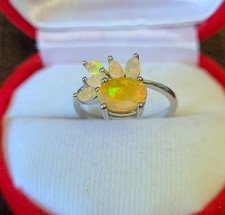 Real opal ring for sale  FAREHAM