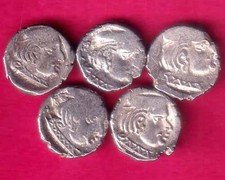 Conjunto de 5 moedas:- ANTIGA ÍNDIA KSHATRAP DINASTIA REI RETRATO RARO PRATA COI#H1935 comprar usado  Enviando para Brazil