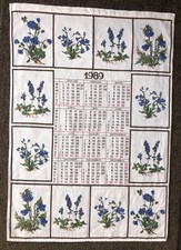Kalender geschirrtuch 1989 gebraucht kaufen  Schweinfurt