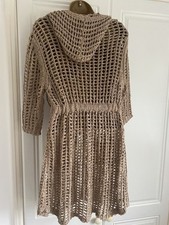 Hooded crochet cardigan for sale  LYMM