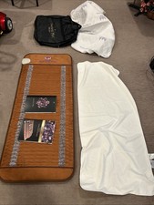 Tapete de ametista Ereada almofada de aquecimento marrom rico 59x24" + estojo + capa + manual tamanho médio comprar usado Tapete de ametista Ereada almofada de aquecimento marrom rico 59x24" + estojo + capa + manual tamanho médio comprar usado  Enviando para Brazil