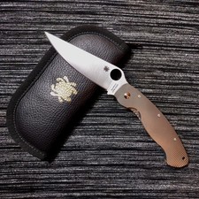 Rare spyderco military for sale  Linden