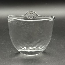 Clear glass wavy for sale  Loganville