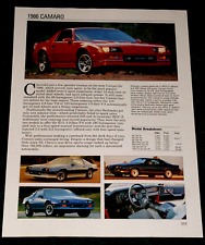 1986 chevy camaro for sale  Melvindale