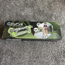 Scooter dobrável CURVE metal verde neon peso máximo 75 lb 94 mm rodas dobráveis comprar usado  Enviando para Brazil