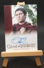 2024 Rittenhouse Juego de Tronos Leyendas el Reino Daniel Portman Podrick Automático segunda mano  Embacar hacia Mexico