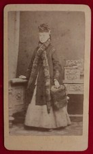 Foto Cdv Gabinete Mujer Noble, usado comprar usado  Enviando para Brazil