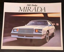 1983 dodge mirada for sale  Calais