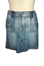 Jupe courte jeans d'occasion  Blanquefort