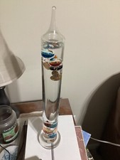 Galileo thermometer inches for sale  Troy