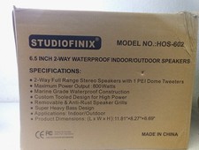Studiofinix 6.5 indoor for sale  Rose City
