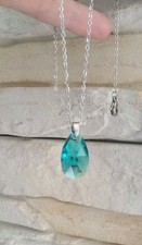 Edelstahl tropfen swarovski gebraucht kaufen  Pforzheim