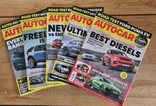 Autocar magazines april for sale  BURY ST. EDMUNDS