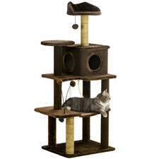 Brown plush cat for sale  UK