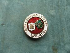 Rail railway badge for sale  CHRISTCHURCH