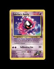 Cartão Pokemon Gastly Haunter Gengar! Cartões raros holográficos/holo reverso EX VMAX V GX! comprar usado  Enviando para Brazil