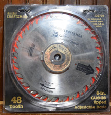 Craftsman carbide tipped for sale  Clinton