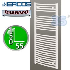 Scaldasalviette curvo bianco usato  Lecco