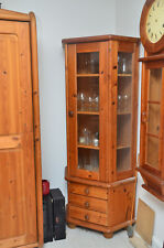 Dänische eckvitrine massivhol gebraucht kaufen  Müllrose