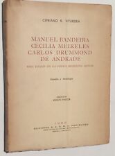 Vitureira. SIGNED Manuel Bandeira - Cecilia Meireles - Carlos Drumond de Andrade comprar usado  Enviando para Brazil