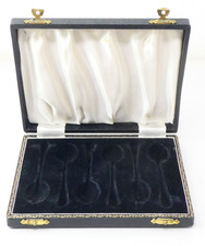 Teaspoon case black for sale  SALISBURY